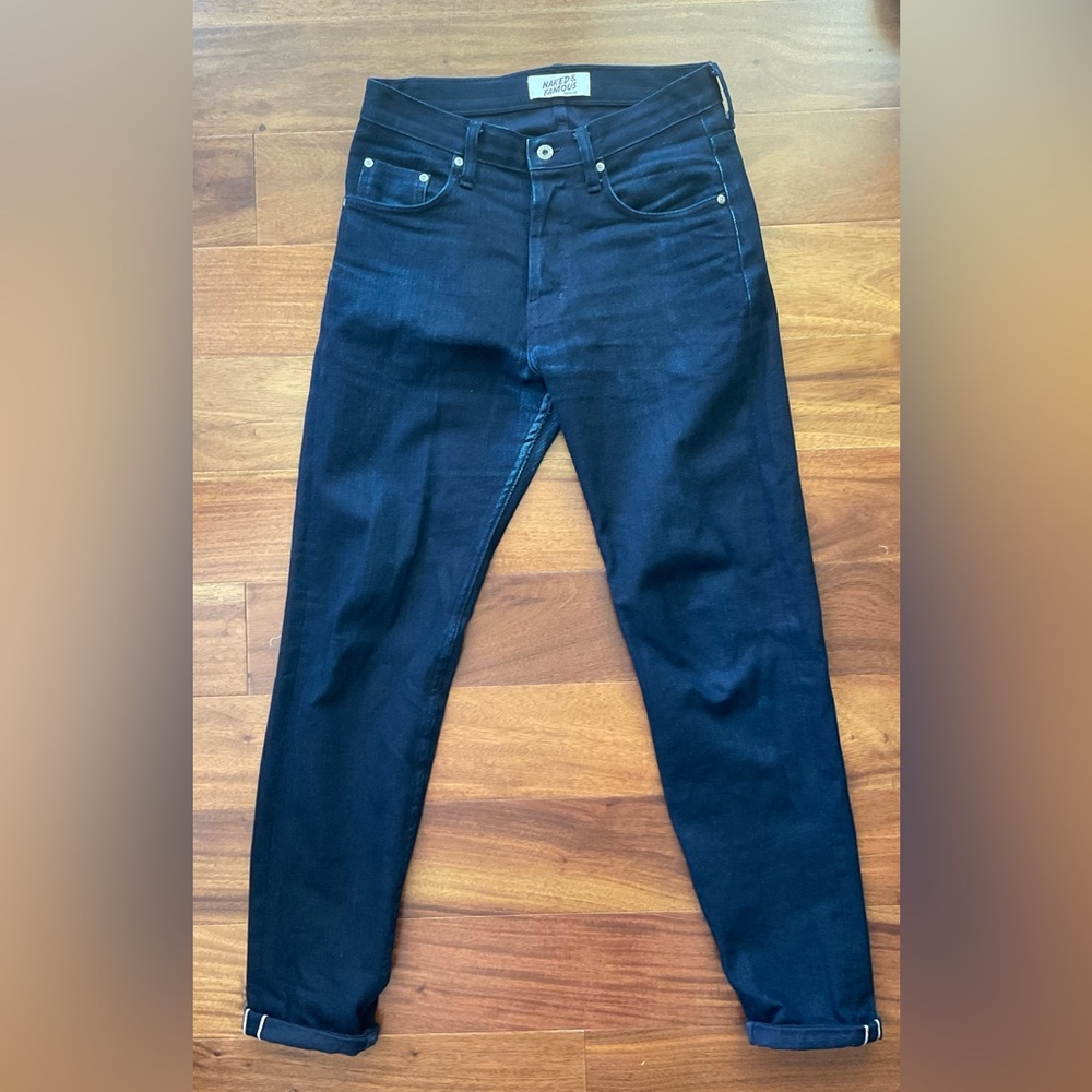 Naked & Famous Indigo/Indigo Easy Guy 30